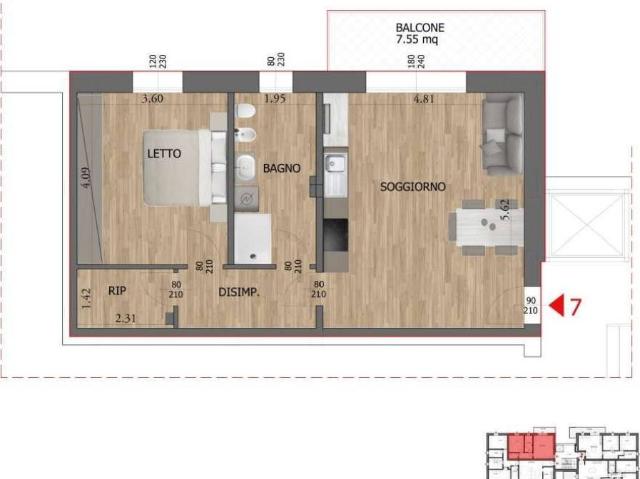 Appartamento in vendita a Reggio Emilia RE