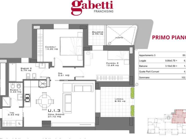 Appartamento in vendita a Rimini RN