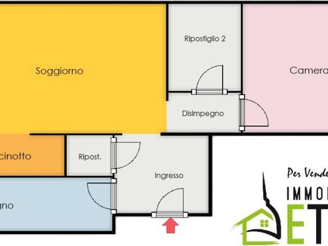 Appartamento in vendita a Rivoli TO