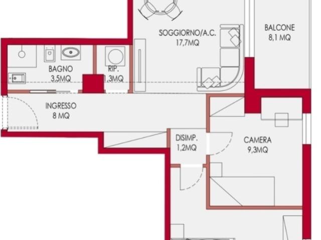 Appartamento in vendita a Roma
