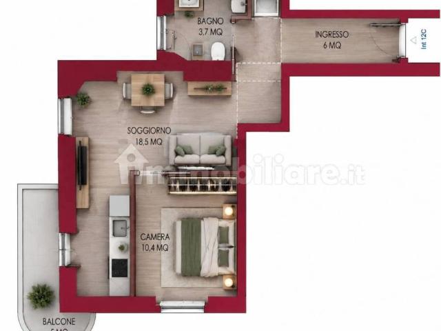 Appartamento in vendita a Roma RM