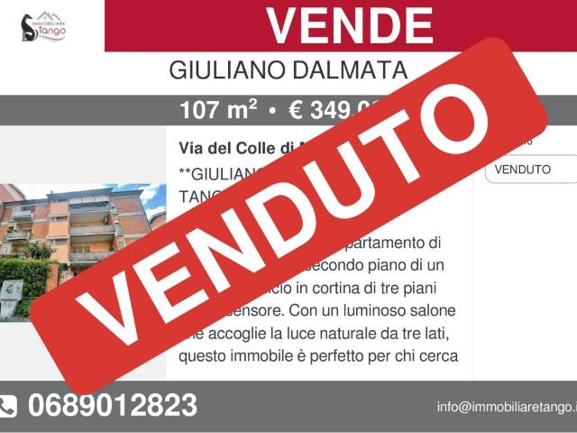 Appartamento in vendita a Roma RM