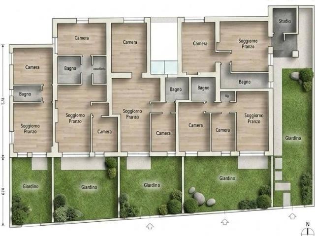 Appartamento in vendita a Roma RM
