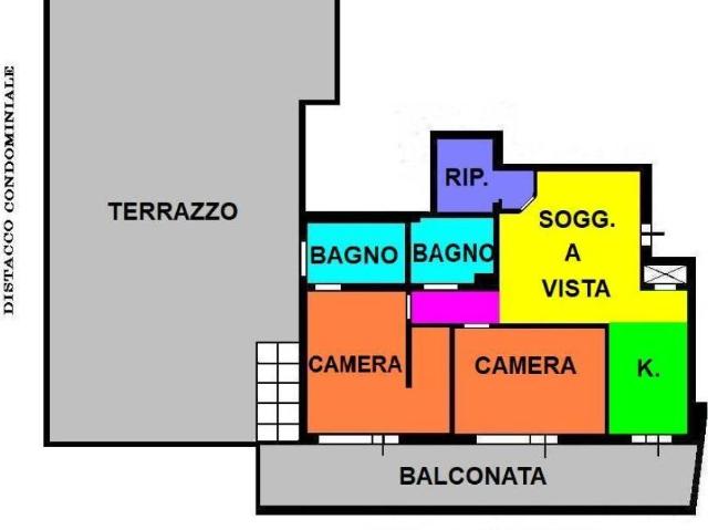Appartamento in vendita a Roma RM