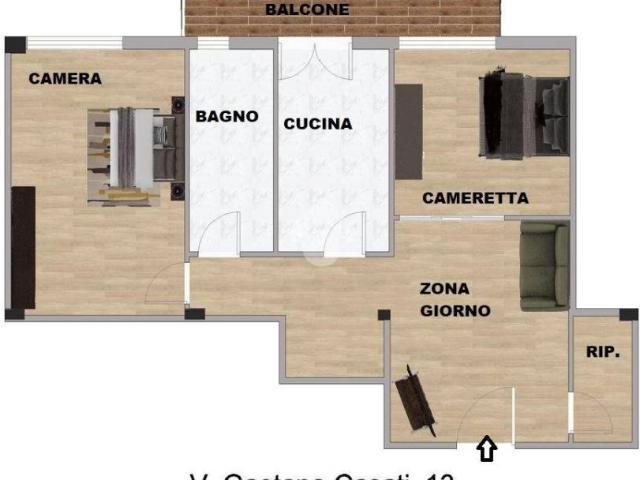 Appartamento in vendita a Roma RM