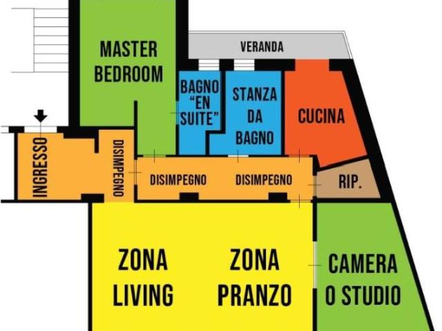 Appartamento in vendita a Roma RM