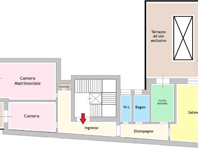 Appartamento in vendita a Roma RM