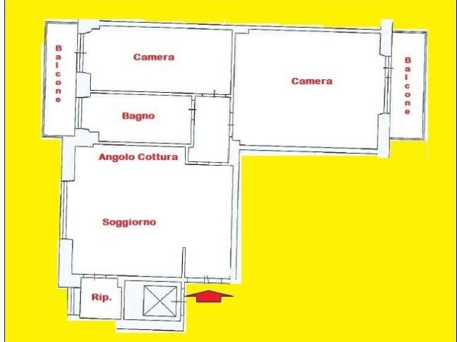 Appartamento in vendita a Roma RM