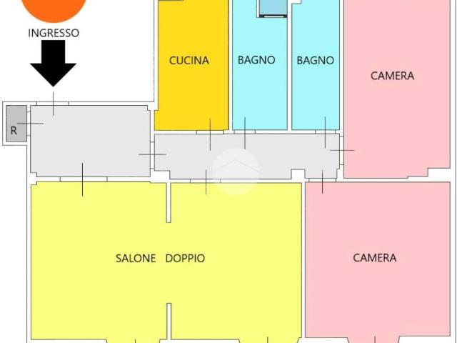 Appartamento in vendita a Roma RM