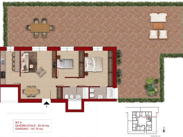 Appartamento in vendita a Roma RM