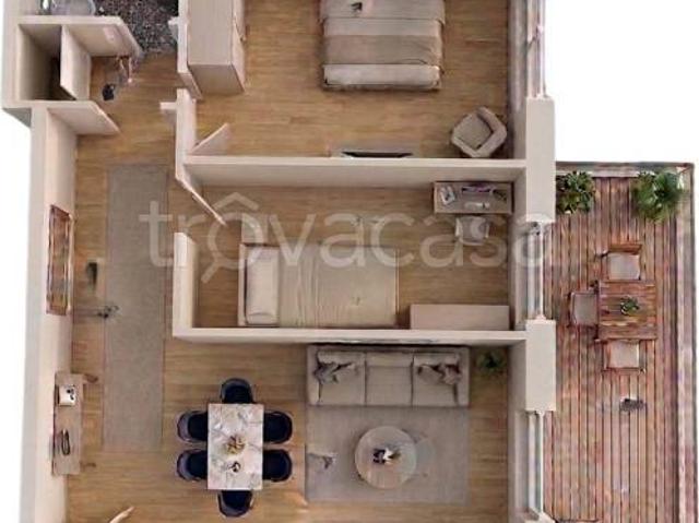 Appartamento in vendita a Roma via Portuense, 784, Casetta Mattei Corviale