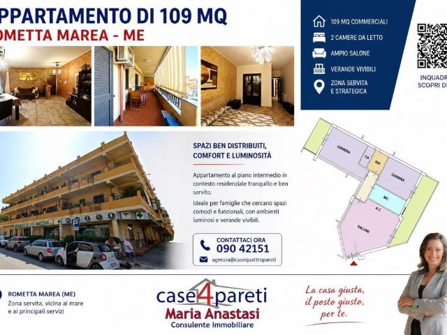 Appartamento in vendita a Rometta ME