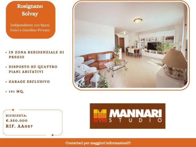 Appartamento in vendita a Rosignano Marittimo, Rosignano Solvay