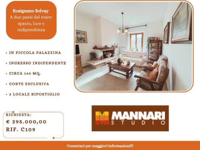 Appartamento in vendita a Rosignano Marittimo, Rosignano Solvay