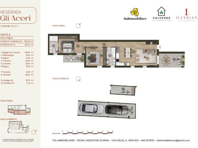 Appartamento in vendita a Rovigo RO