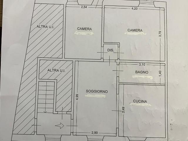 Appartamento in vendita a S. Jacopo Livorno in Da ristrutturare composto da 3vani