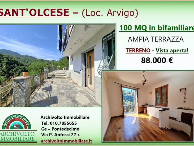 Appartamento in vendita a Sant'Olcese GE