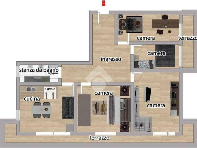 Appartamento in vendita a Sassari SS