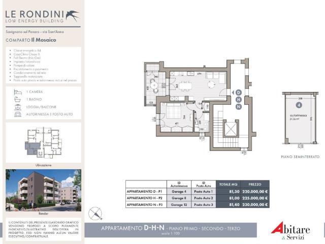 Appartamento in vendita a Savignano sul Panaro MO