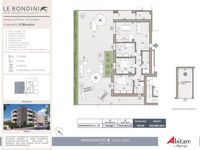 Appartamento in vendita a Savignano sul Panaro MO
