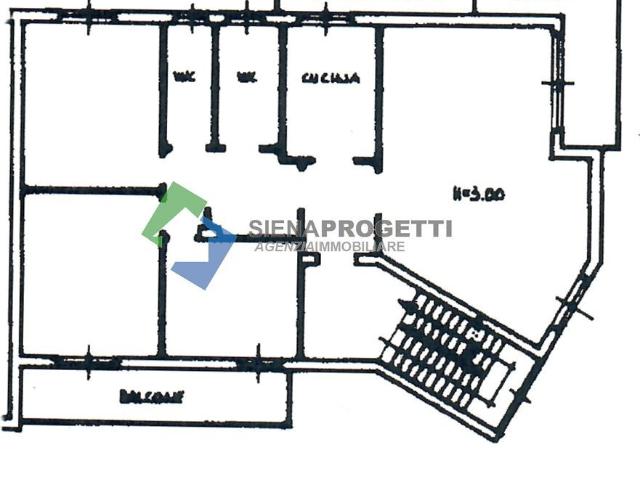 Appartamento in vendita a Siena via Celso Cittadini