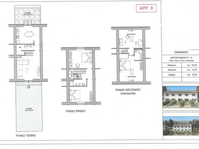 Appartamento in vendita a Siena 137 mq Rif: 1413497