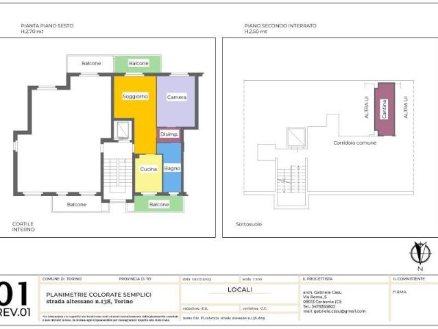 Appartamento in vendita a Torino TO