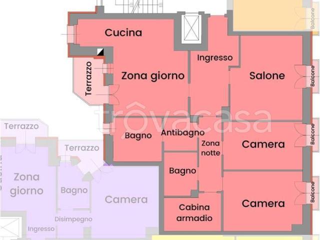 Appartamento in vendita a Torino via Massena, 4, Crocetta