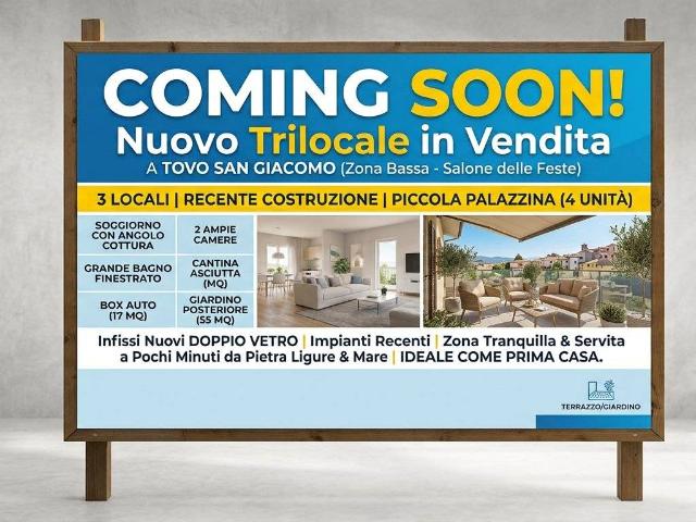 Appartamento in vendita a Tovo San Giacomo SV
