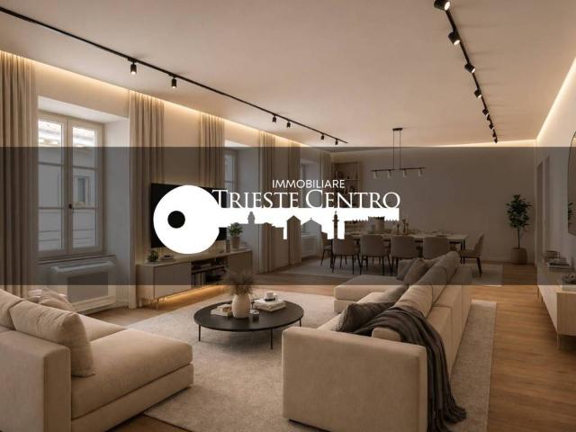 Appartamento in vendita a Trieste via del Lavatoio, 3, Borgo Teresiano