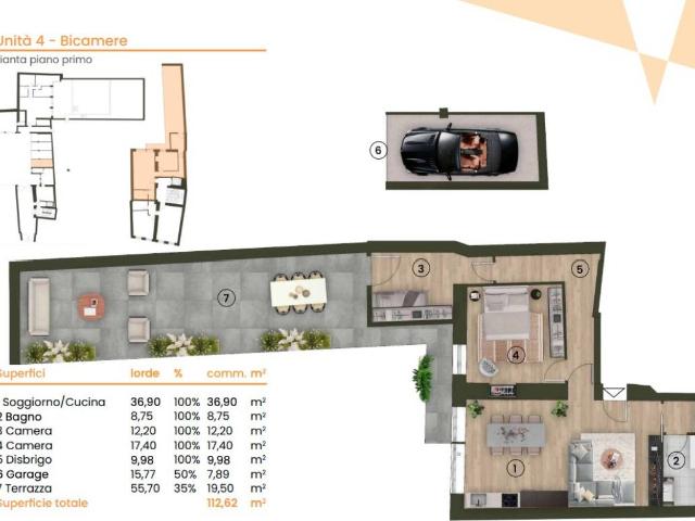 Appartamento in vendita a Valdagno VI