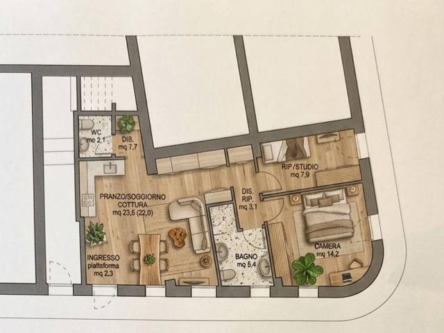 Appartamento in vendita a Venezia