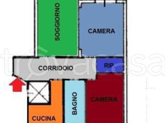 Appartamento in vendita a Viareggio via novara