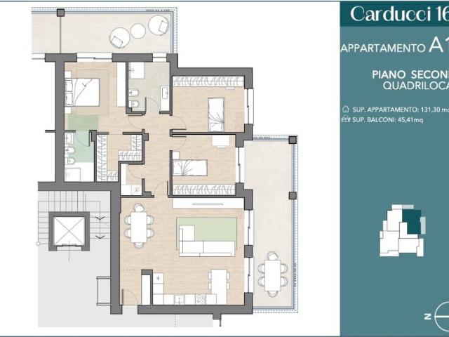 Appartamento in vendita a Vimodrone MI