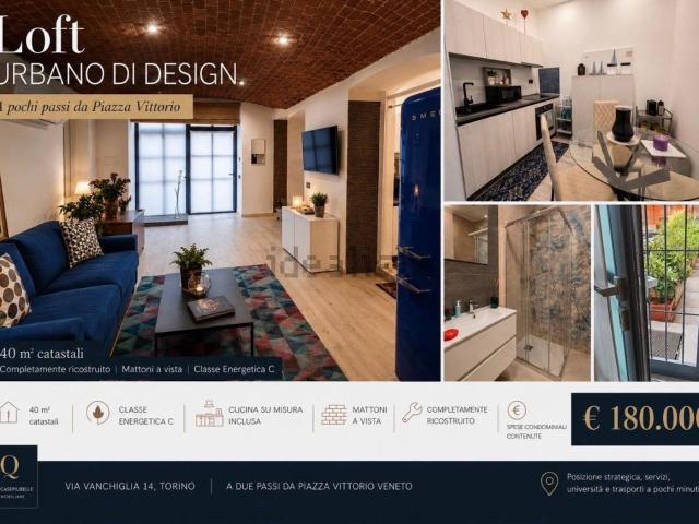 Appartamento in vendita di 41 m² in Via Vanchiglia