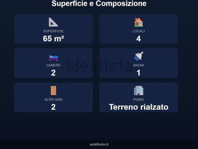 Appartamento in vendita di 65 m² in Via dei Cipressi, 51