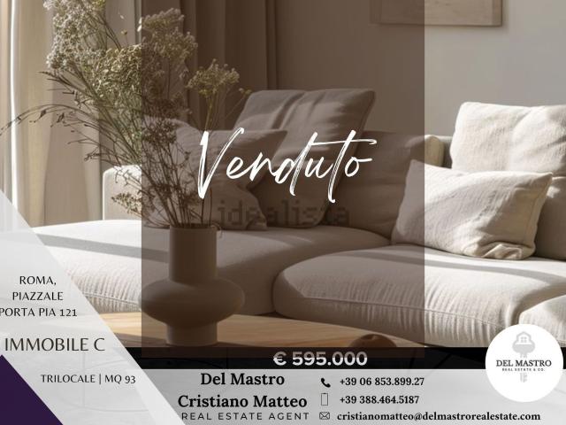 Appartamento in vendita di 93 m² in Piazzale di Porta Pia, 121