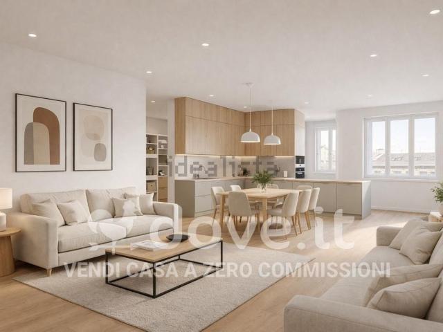 Appartamento in vendita di 92 m² in Via Vinzaglio, 45