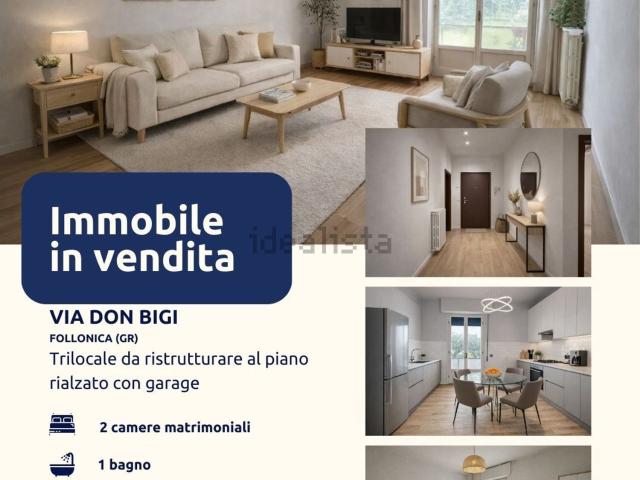 Appartamento in vendita di 94 m² in Via Don Bigi, 47