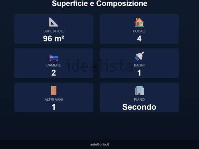 Appartamento in vendita di 96 m² in Via Naumachia, 109
