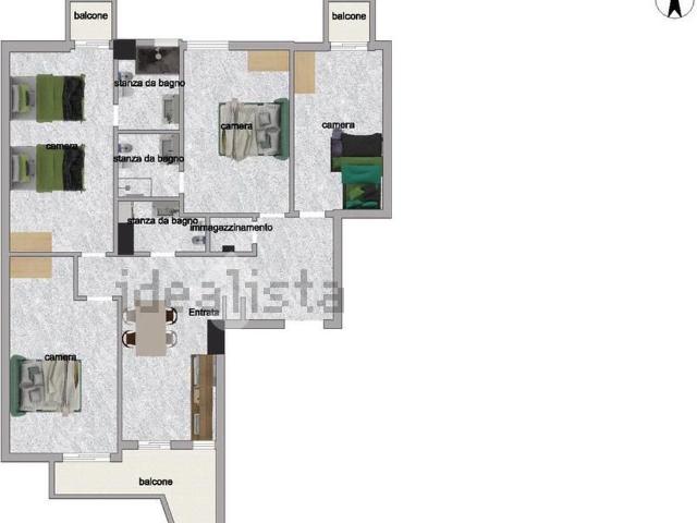 Appartamento in vendita di 106 m² in Via Tuscolana, 1021