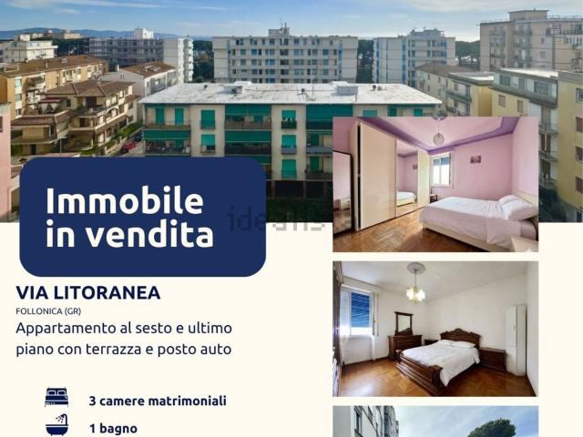 Appartamento in vendita di 114 m² in Via Litoranea, 56