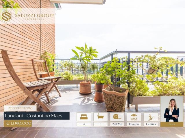 Appartamento in vendita di 230 m² in Via Costantino Maes, 93
