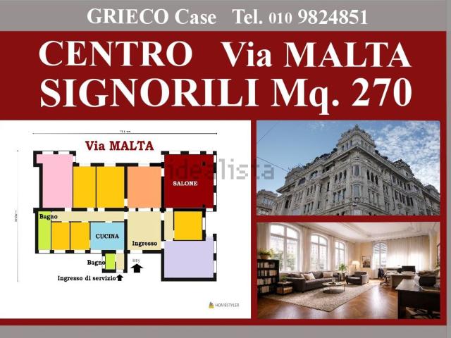 Appartamento in vendita di 275 m² in Via Malta