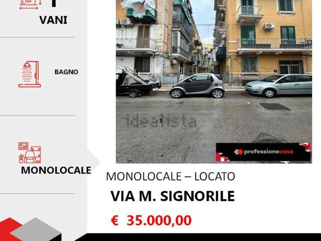 Appartamento in vendita di 30 m² in Via Michelangelo Signorile, 19