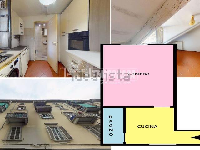 Appartamento in vendita di 36 m² in Corso Regina Margherita, 134