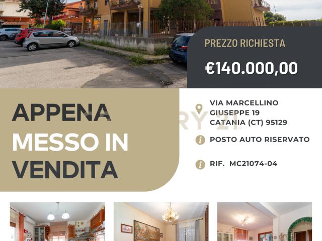 Appartamento in vendita in via marcellino giuseppe 19, Catania