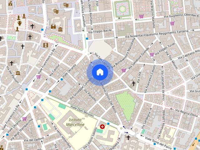 Appartamento in Via Orsini del Balzo