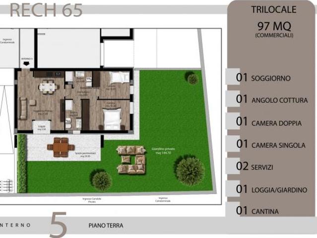 Appartamento in Via Leonida Rech