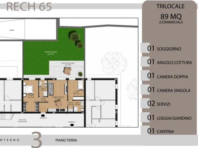 Appartamento in Via Leonida Rech